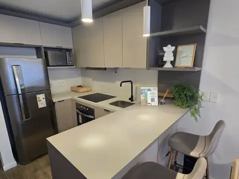 Departamento 2 ambientes con 1 baño