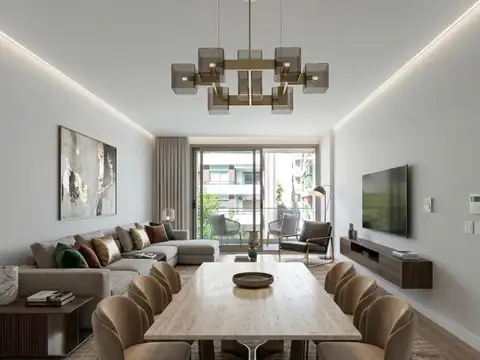 Venta departamento 3 ambientes Balcon Terraza A Estrenar Palermo Chico