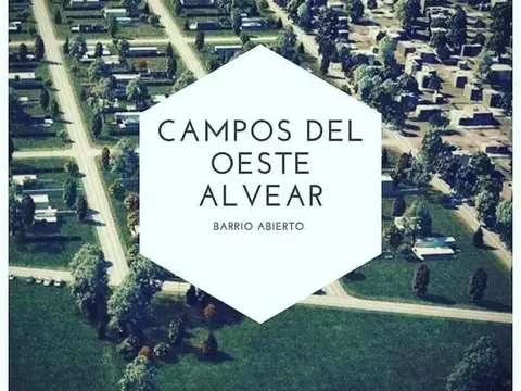 Lote En Venta Escriturado - Frente Sur - Campos Del Oeste Alvear | Acepta Vehículo