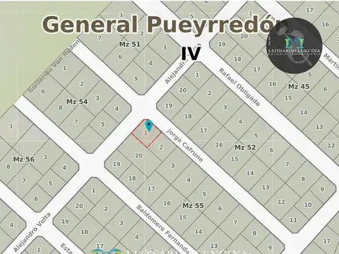 LOTE EN B° LAS LOMAS- EXCELENTE UBICACION  Y ORIENTACION