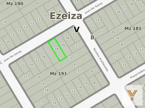 Terreno en Venta en Ezeiza, USD 45.000
