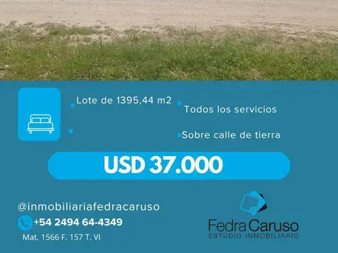 Lote Esquina 32 x 42,7 m – Juárez y La Merced – U$S 31.000