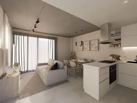 Torre de 13 pisos- Unidades de 1, 2 y 3 ambientes,