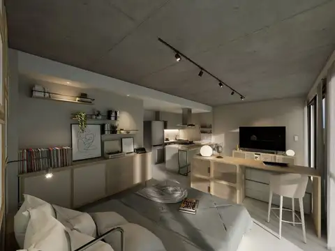 Torre de 13 pisos- Unidades de 1, 2 y 3 ambientes,