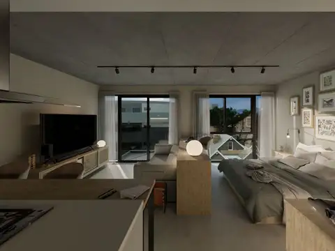 Torre de 13 pisos- Unidades de 1, 2 y 3 ambientes,