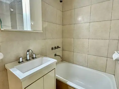 Departamento 2 ambientes con 1 baño