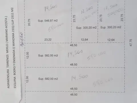 Terreno en Venta, FOT 100