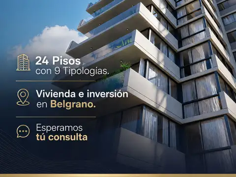 Venta – 4 ambientes – Departamento – Belgrano – Vistas abiertas y amenities