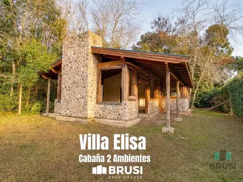 Venta Cabaña Estilo Patagónico a Terminar - Villa Elisa - Gran Lote 625 m²