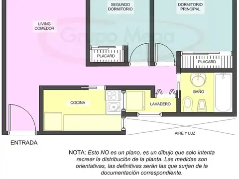 Departamento en Venta de 3 ambientes