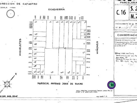 Terreno en Venta de 840,0 m2