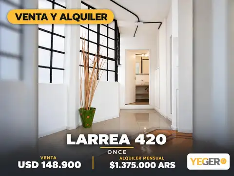 VENTA 4 AMBIENTES CON RENTA REFACCIONADO A NUEVO
