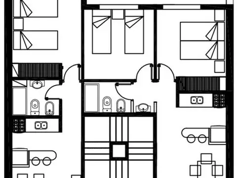 Departamento en Venta de 1 dormitorio