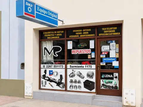 Oportunidad: fondo comercio casa de repuestos