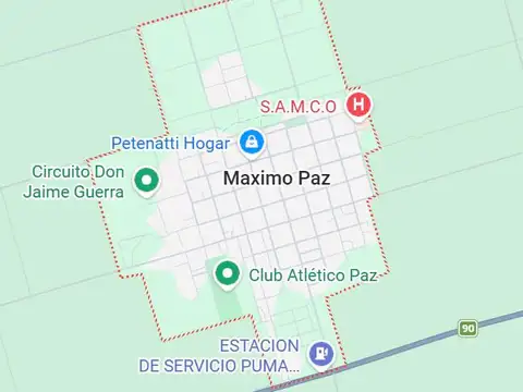 Terreno en Maximo Paz