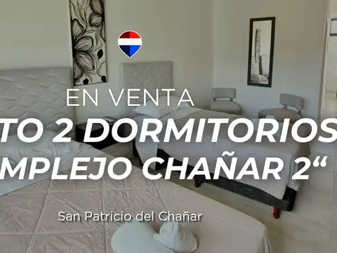 VENTA DEPTO 2 DORMITORIO SAN PATRICIO DEL CHAÑAR