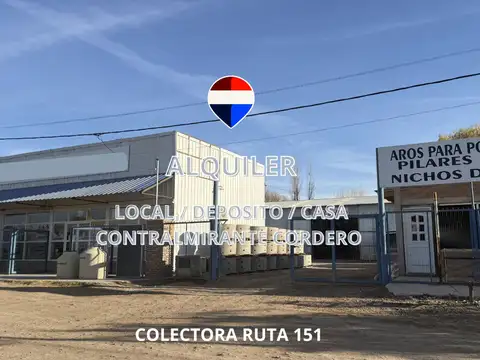 ALQUILER LOCAL DEPOSITO GALPON C/VIVIENDA CORDERO