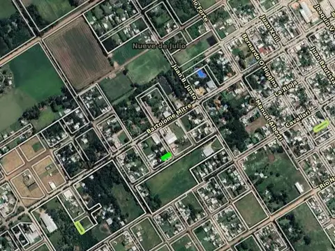 Terreno en Venta 33  mts Fondo