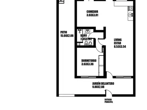 Depto Tipo Casa en Venta 30 años