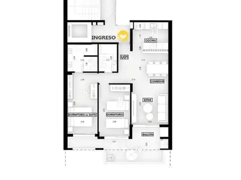Departamento en Venta A Estrenar