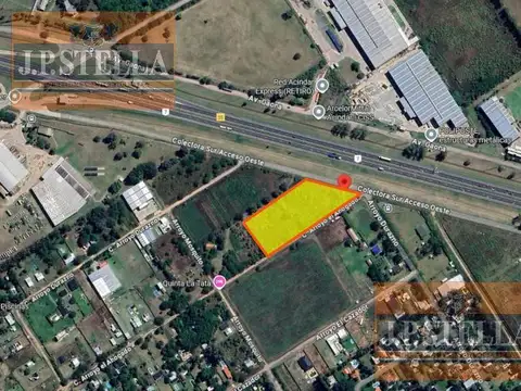 Fracción Comercial en Esquina 8.000 m² s/ Colectora Acceso Oeste - General Rodriguez