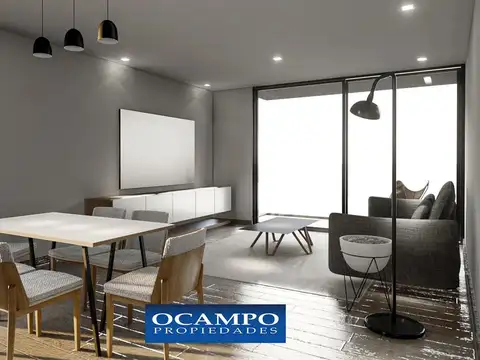 Departamento 3 ambientes con 2 baños