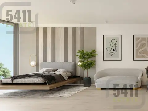 Departamento Monoambiente con 1 baño