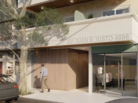 Departamento Monoambiente con 1 baño