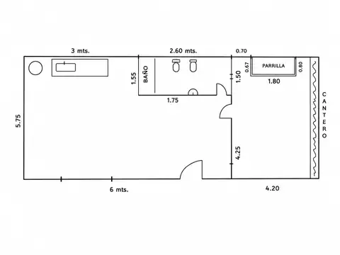 Casa en Venta de 2 dormitorios