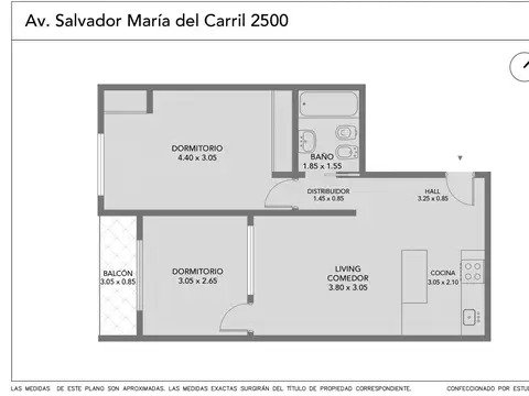 Departamento en Venta 15 años