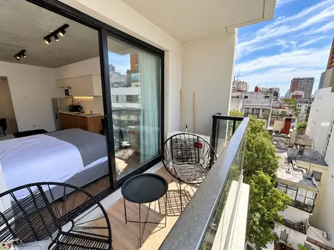 MONOAMBIENTE AMOBLADO A ESTRENAR | BALCÓN + FULL AMENITIES | SUBTE D