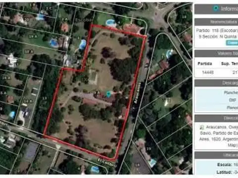 Quinta en Venta de 3 dormitorios