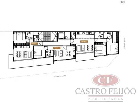 Departamento en Venta en Vicente López, USD 230.000
