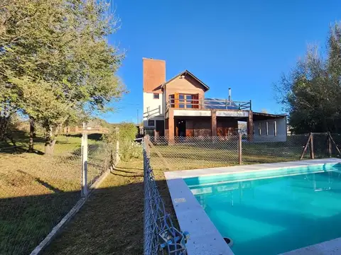 CASA EN POTRERO DE G., PILETA, VISTAS, ESCRITURA