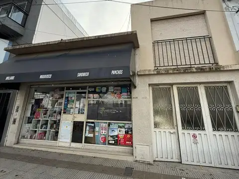 Venta Local con casa Lote 8,66x35 sobre avenida laprida zona c5