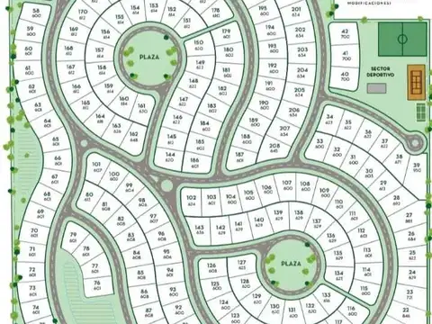 Terreno en Venta de 602,0 m2