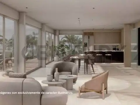 Departamento 4 ambientes con 3 baños