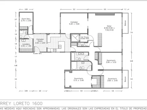 Departamento en Venta de 3 dormitorios