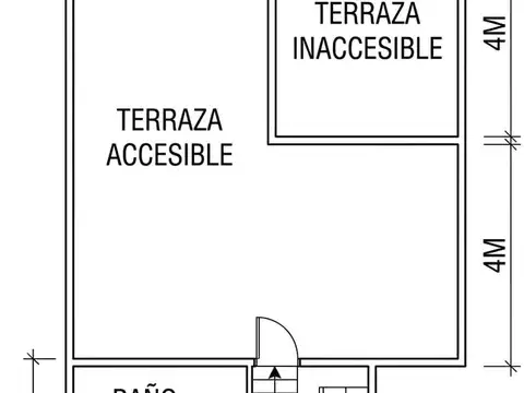 PH 4 AMBIENTES AL CONTRAFRENTE A RECICLAR 170 M2 TOTALES