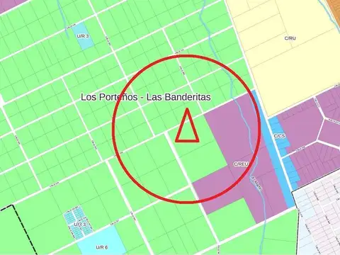 Terreno en Venta 225  mts Fondo