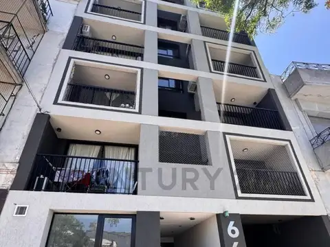 DEPTO. A ESTRENAR 2 AMIENTES MUY LUMIINOSO BALCON DORMITORIO EN SUITE TOILETTE 58 m² Tot. P. CHAS V.