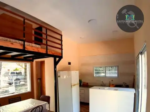 Casa 2 ambientes con 1 baño