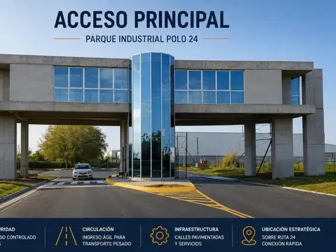 EXCELENTE LOTE EN PARQUE INDUSTRIAL POLO 24 CUARTEL V