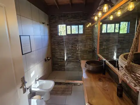 Casa en alquiler temporario c/ cochera en Balneario Buenos Aires