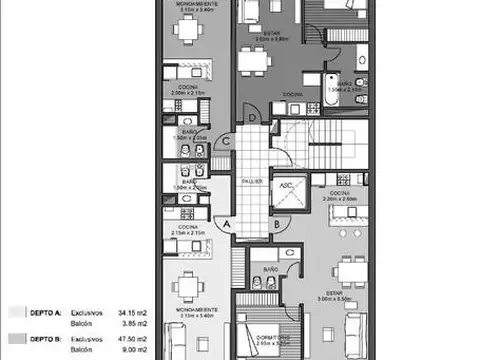 Departamento en Venta en Rosario - Zeballos 2278