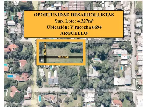 IDEAL DESARROLLISTAS - Lote 4327m²