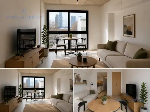Alquiler Monoambiente a Estrenar con SUM, Gym y Laundry - a pasos de Puerto Madero