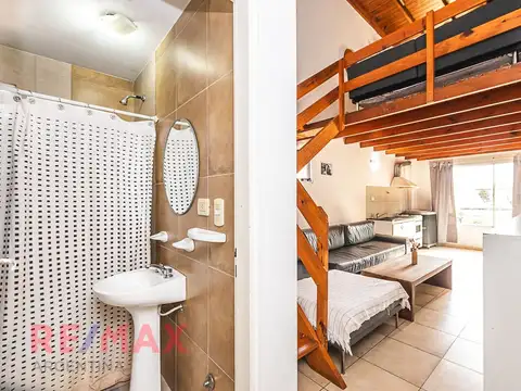 Departamento Monoambiente con 1 baño