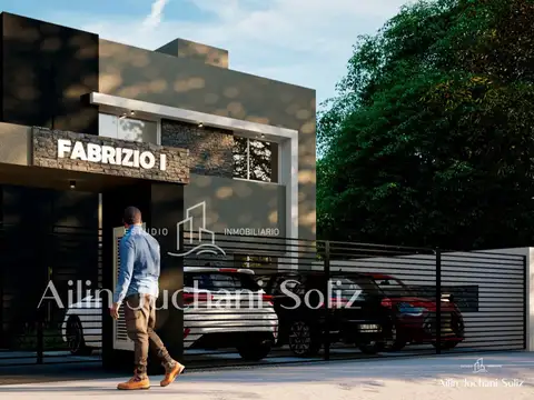 Departamento 2 ambientes con 1 baño