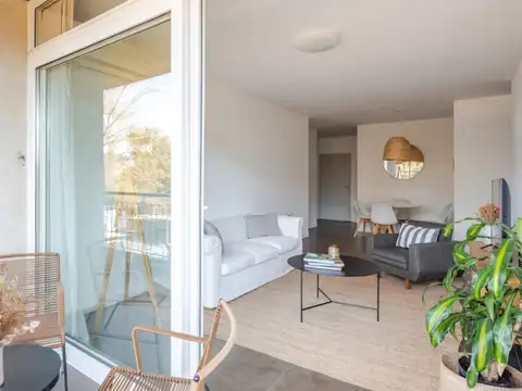 Departamento 3 ambientes con 2 baños